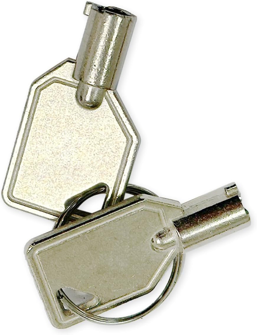 2 Spare Keys for VERPROOF DropDown Safe