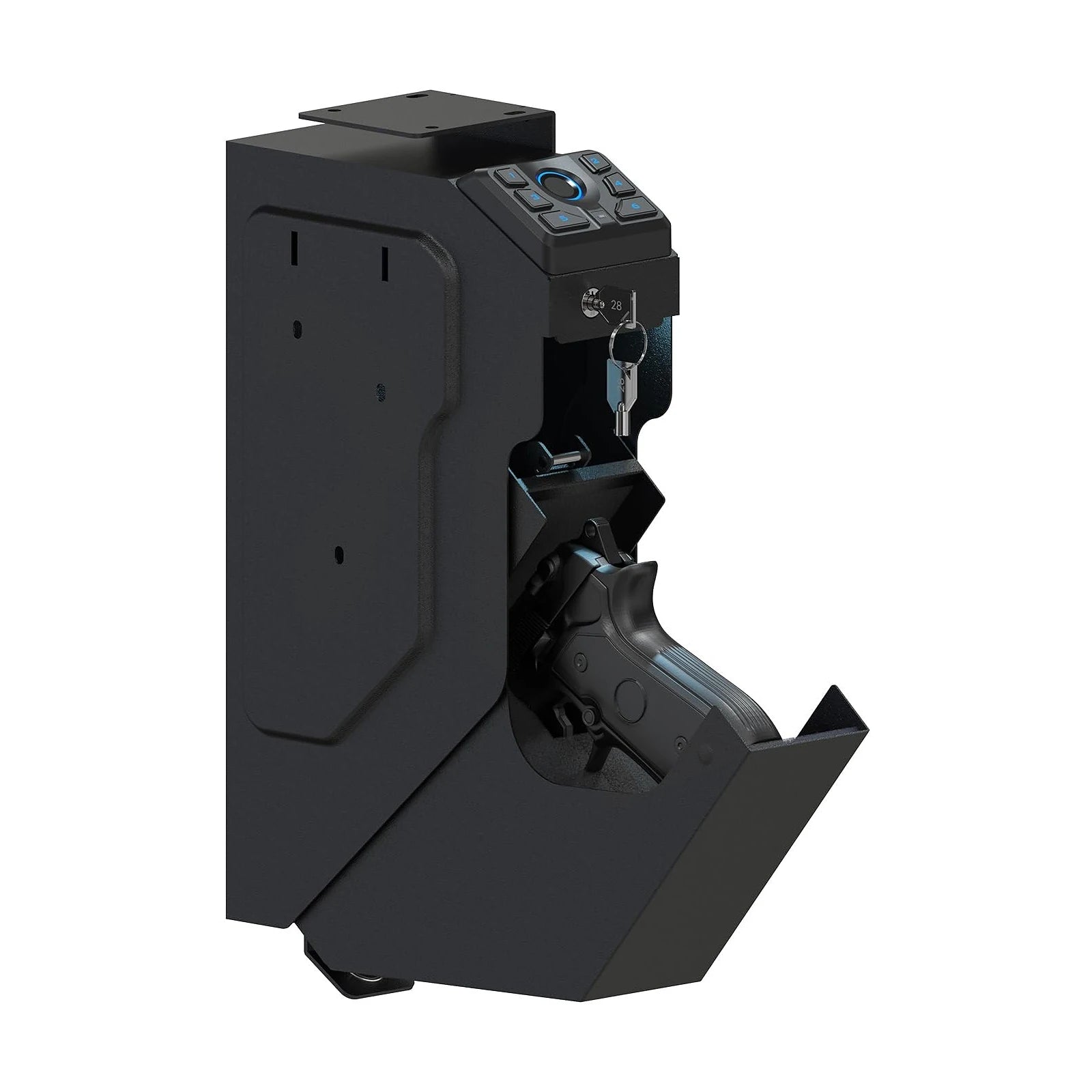 VERPROOF PS0230 biometric gun safe in black